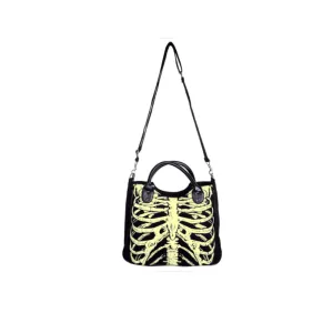 Glow in the Dark Ribcage Bag