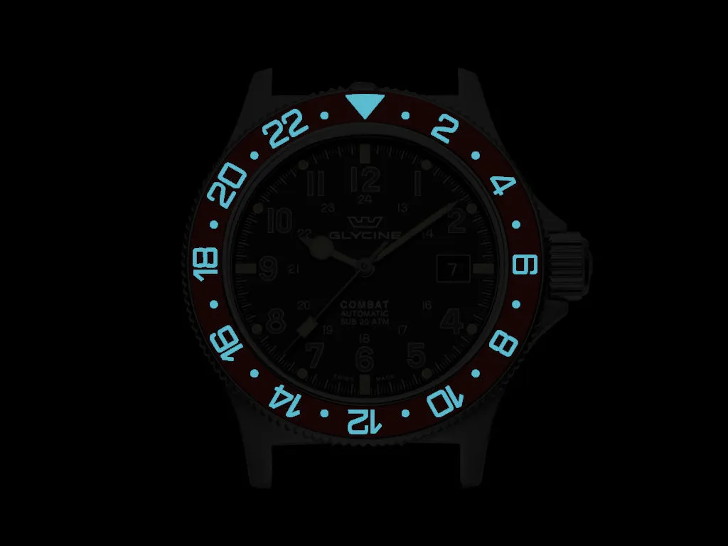 GMT Style Ceramic Bezel Insert Red