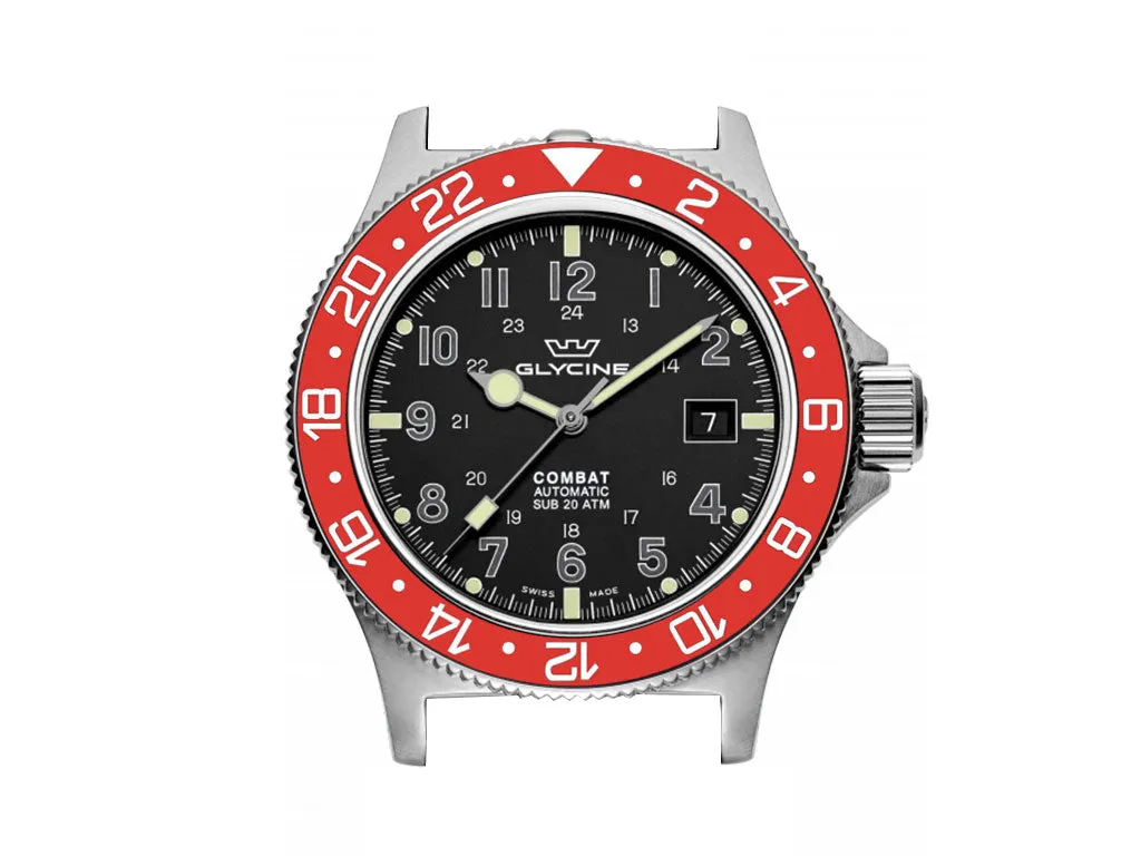 GMT Style Ceramic Bezel Insert Red