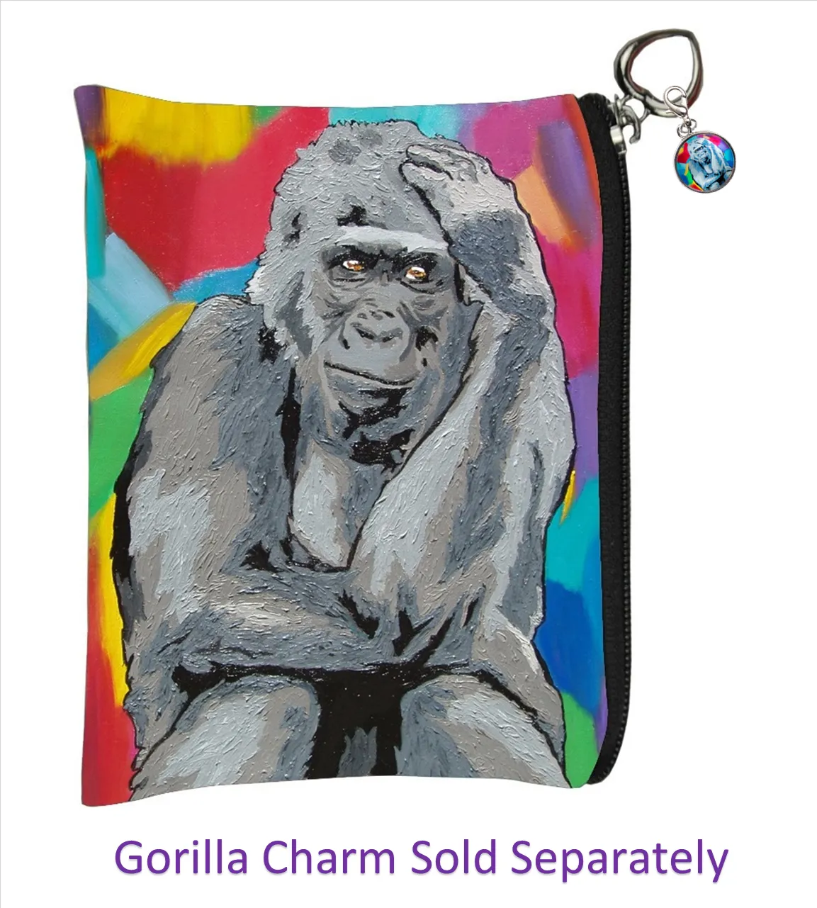 Gorilla Change Purse - The Thinker