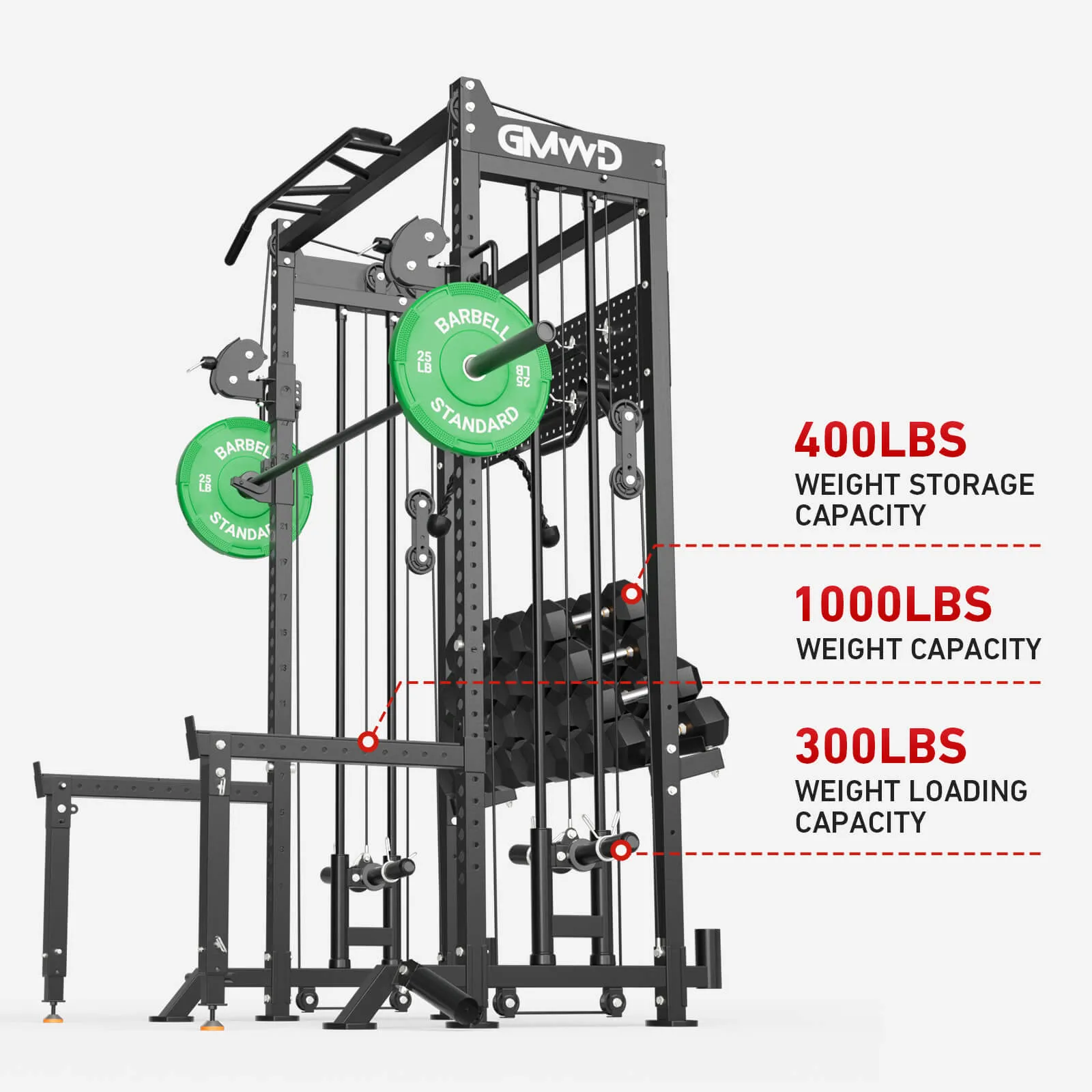 Half Rack with Functional Trainer HR01