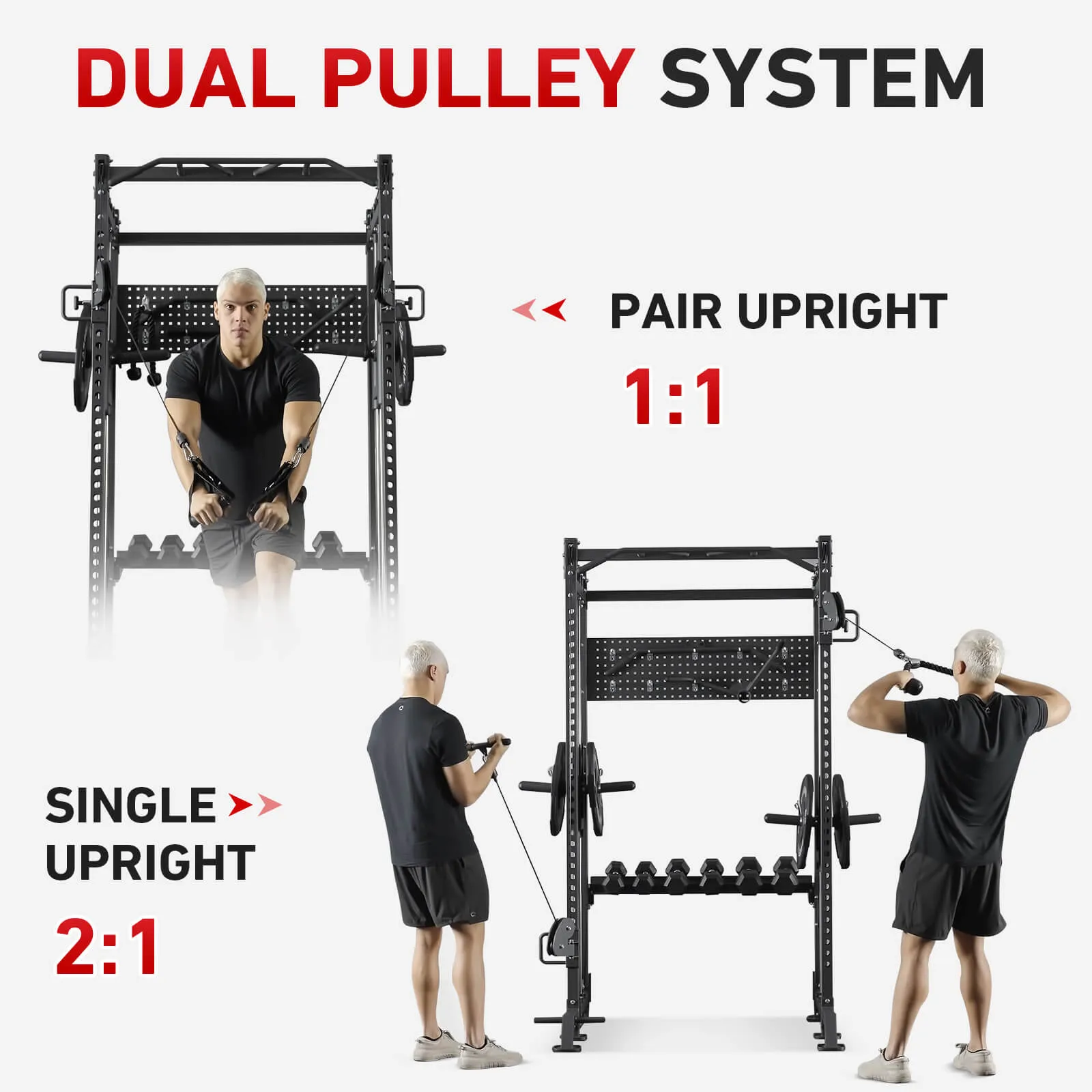 Half Rack with Functional Trainer HR01