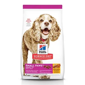 Hills science small paws adult 11 
