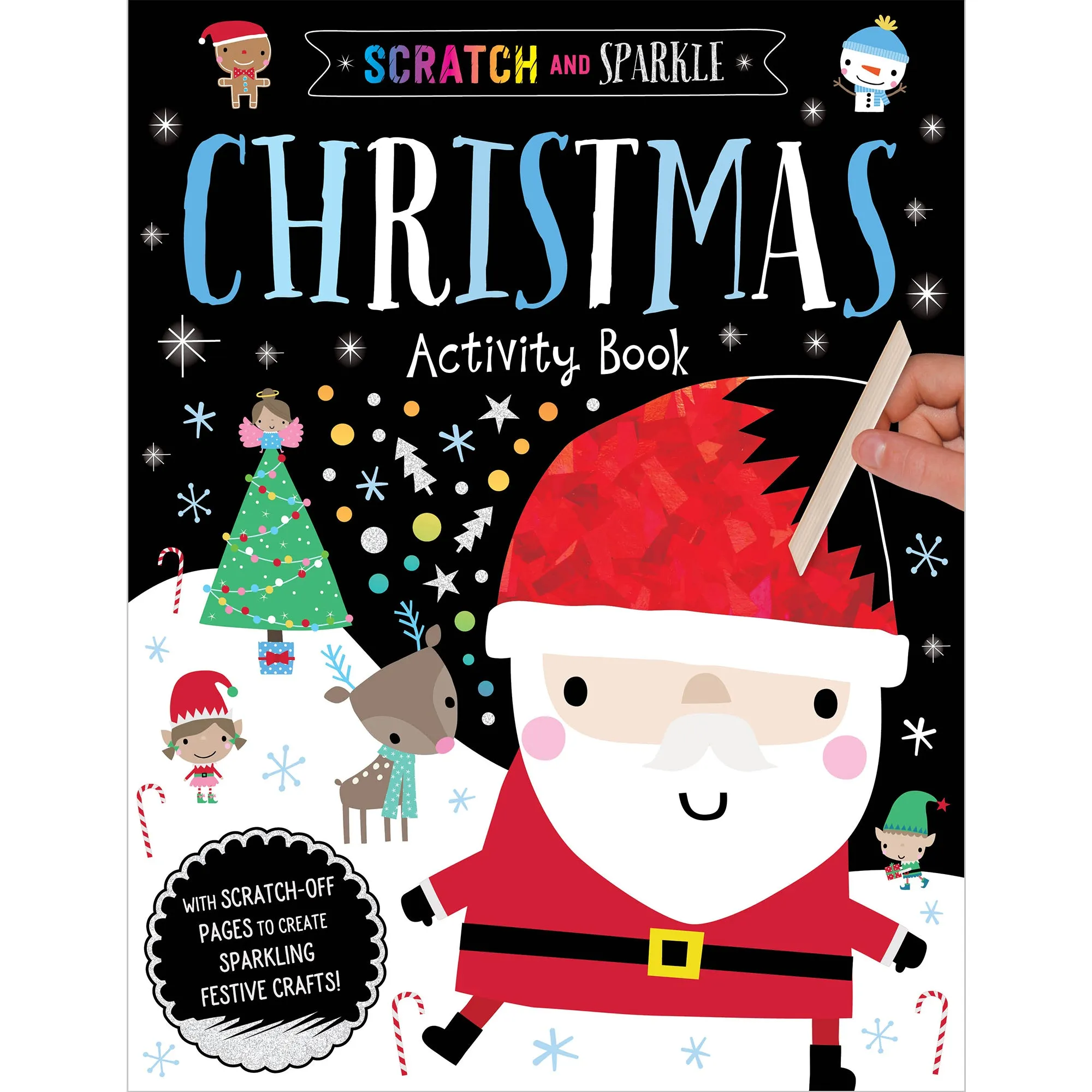 House of Marbles Scratch & Sparkle Christmas Activity Book