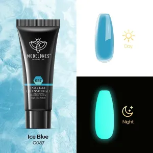 Ice Blue - Luminous Poly Nail Gel  (15g)