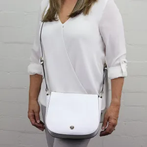 Ingrid pebbled leather shoulder bag