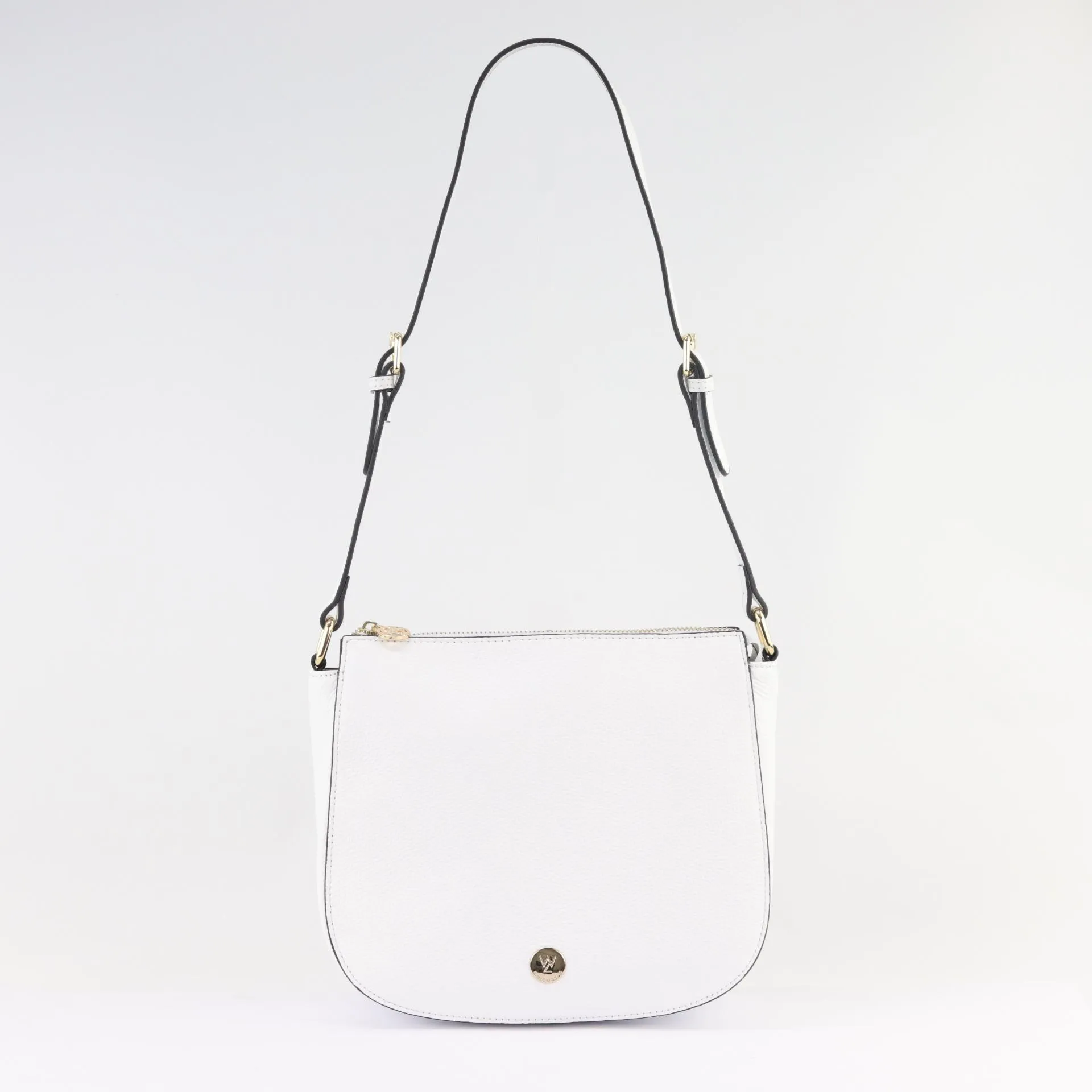 Ingrid pebbled leather shoulder bag