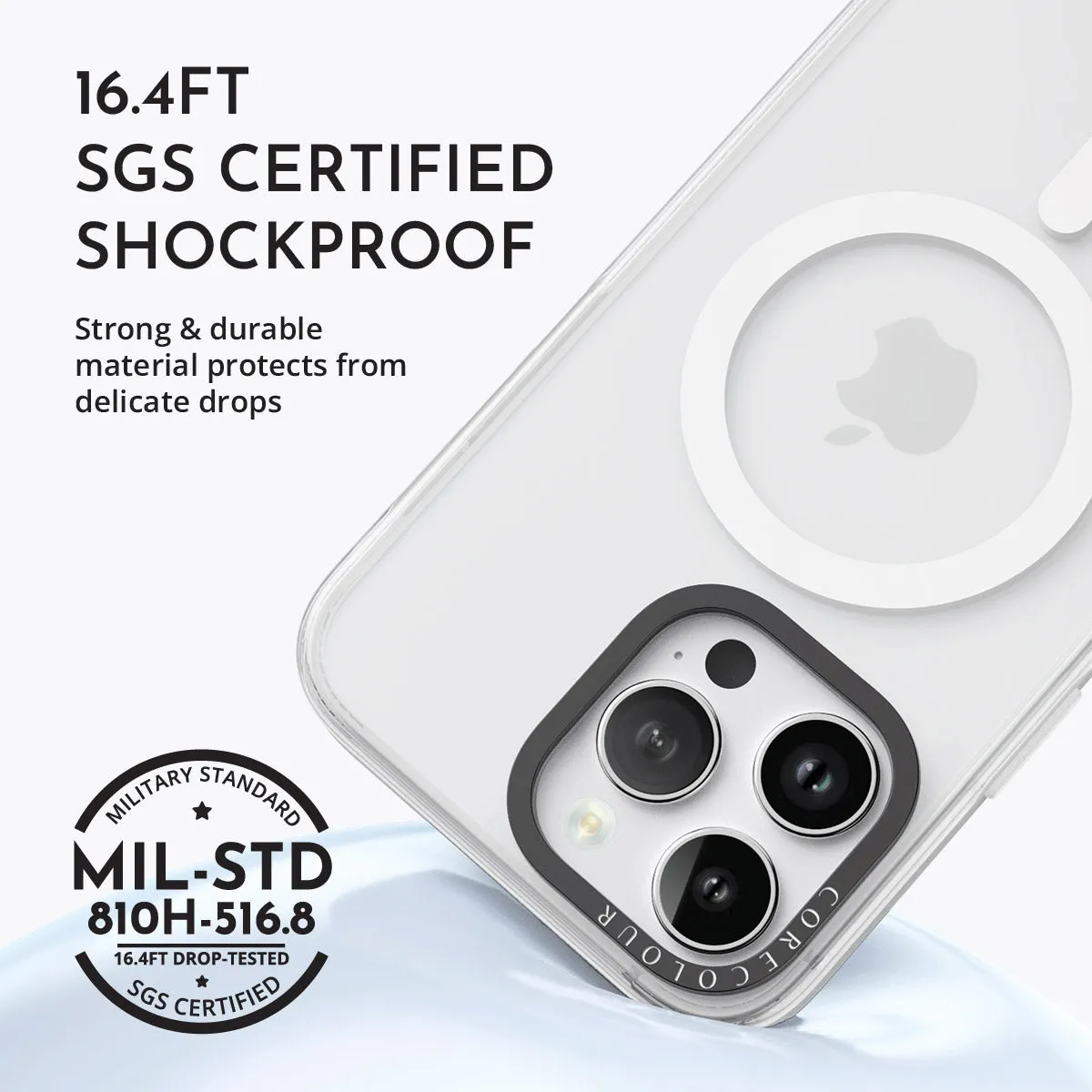 iPhone 12 Pro Max Luminous Swirl Phone Case Magsafe Compatible