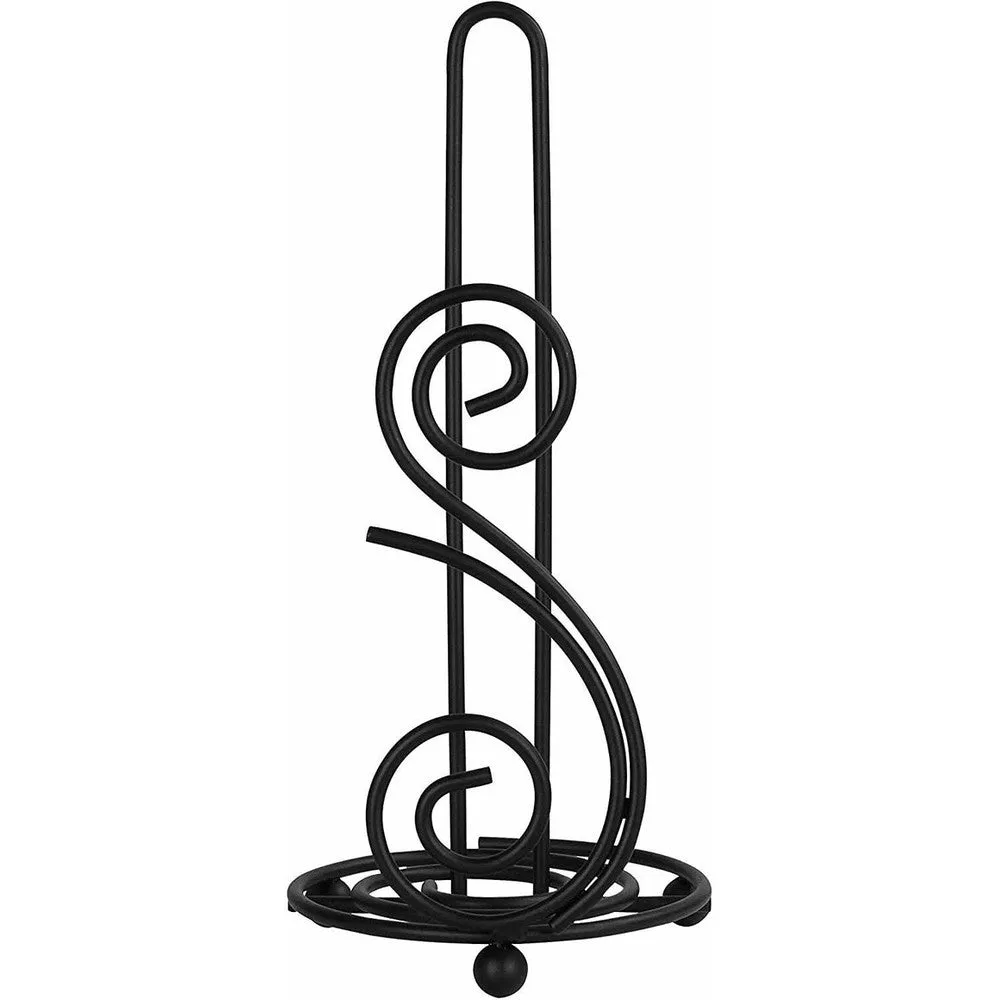 Iron Paper Towel Holder, Napkin Holder, Tissue Roll Holder 5x5x10 Inches