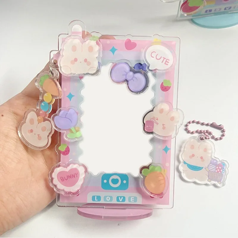 Kawaii Kpop Moon Star Photocard Holder
