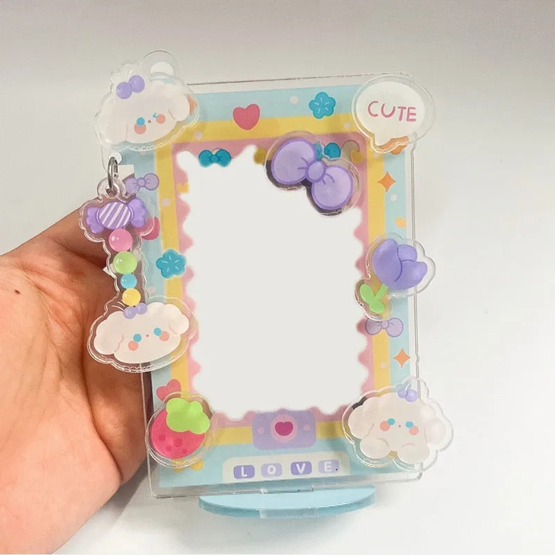 Kawaii Kpop Moon Star Photocard Holder