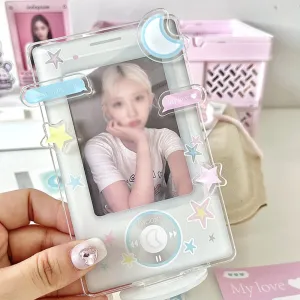 Kawaii Kpop Moon Star Photocard Holder