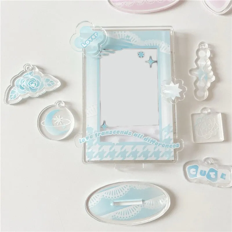 Kawaii Kpop Moon Star Photocard Holder
