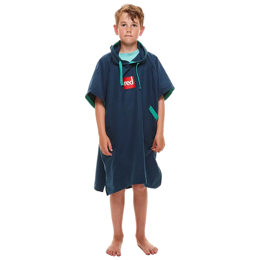 Kids Quick Dry Microfibre Changing Robe - Navy