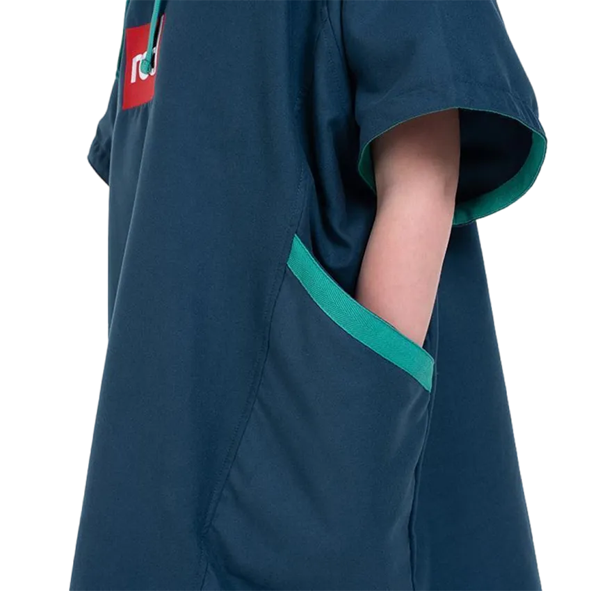 Kids Quick Dry Microfibre Changing Robe - Navy