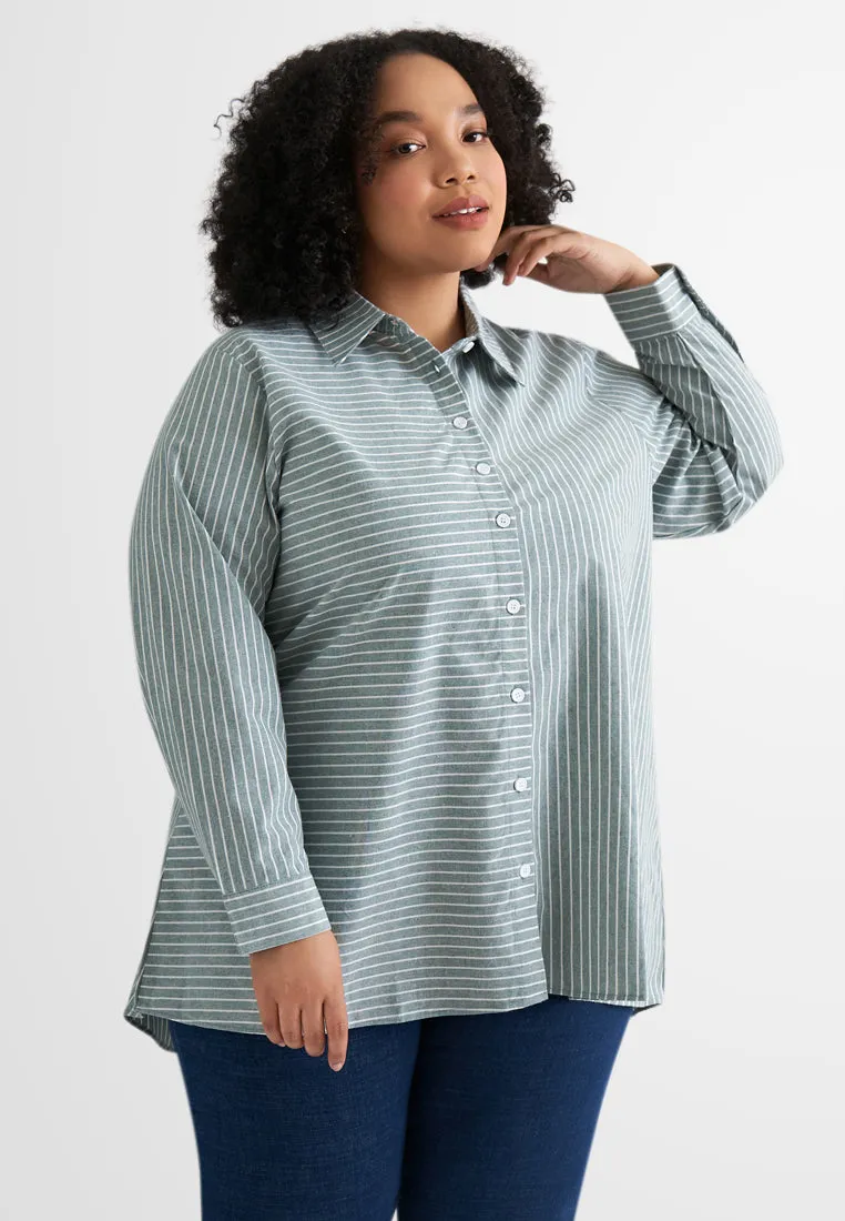 Kimberly Unique Stripes Shirt