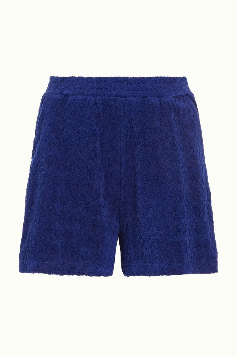 King Louie Alexis shorts wilma terry dazzling blue