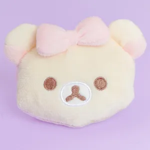 Korilakkuma Fluffy Ribbon Coin Purse
