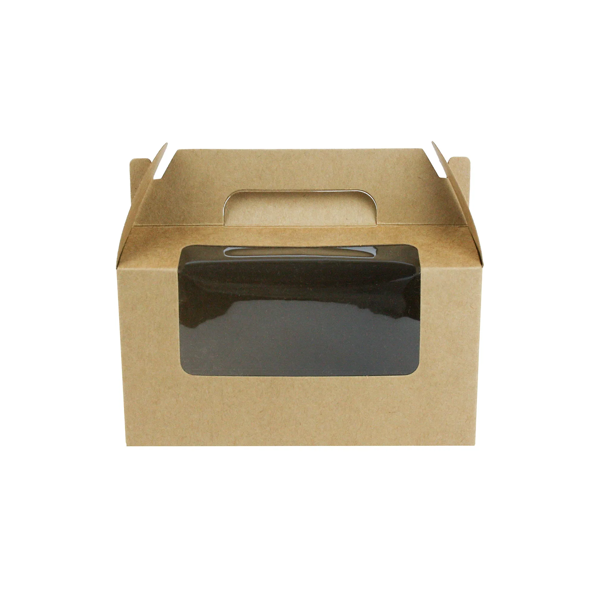 Kraft Gable Gift Box Bags - Pack of 12 (Sizes Available)