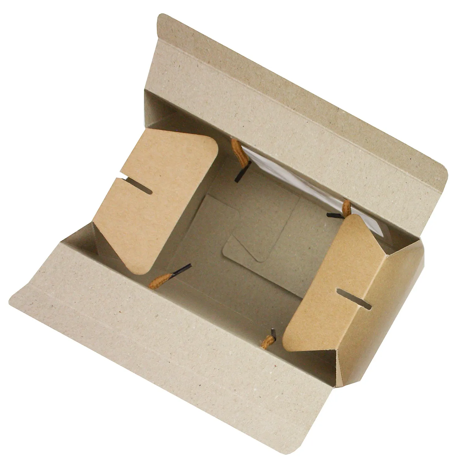Kraft Gift Box Bags with Rope Handle Pack of 12 (Sizes Available)