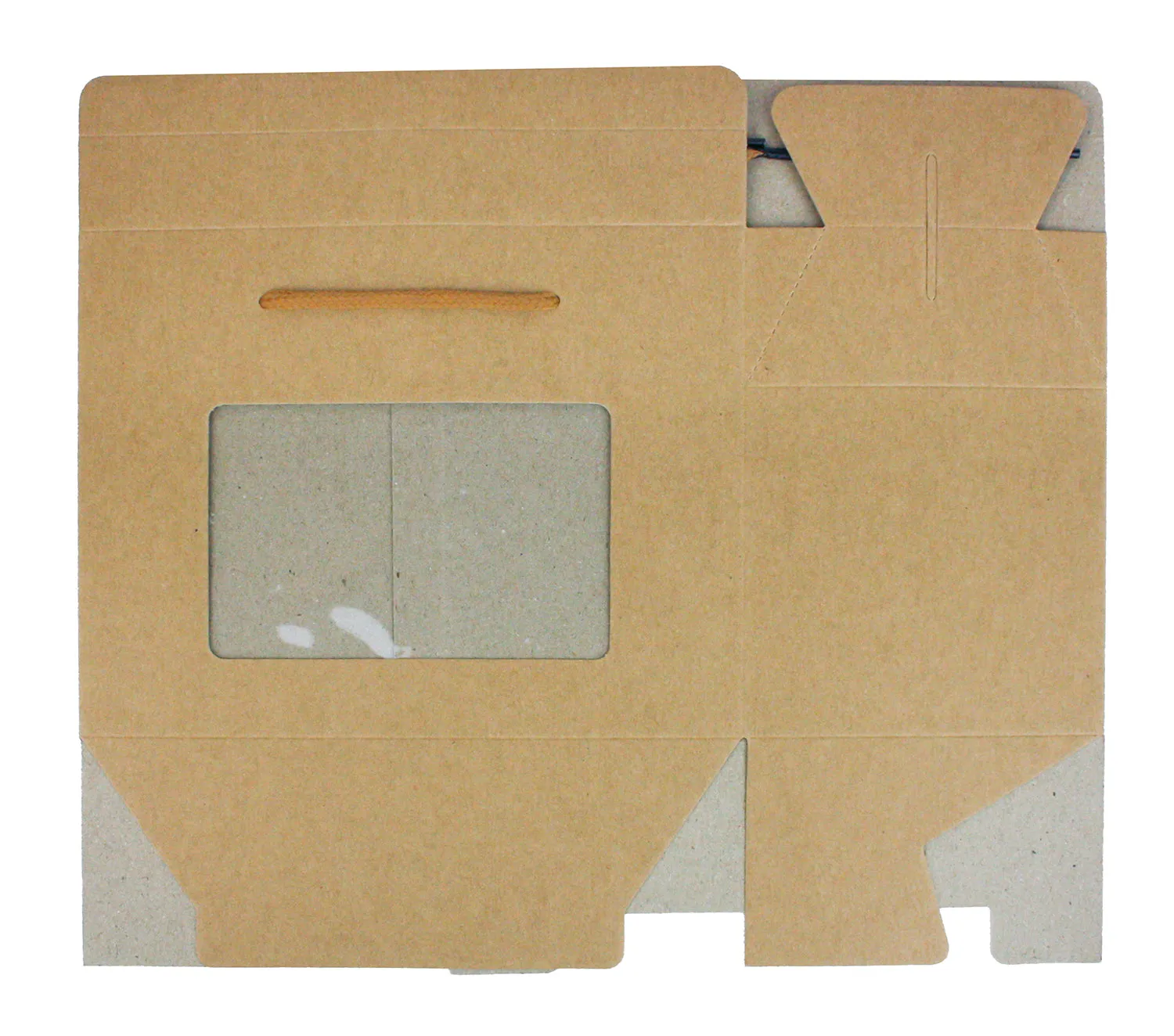 Kraft Gift Box Bags with Rope Handle Pack of 12 (Sizes Available)