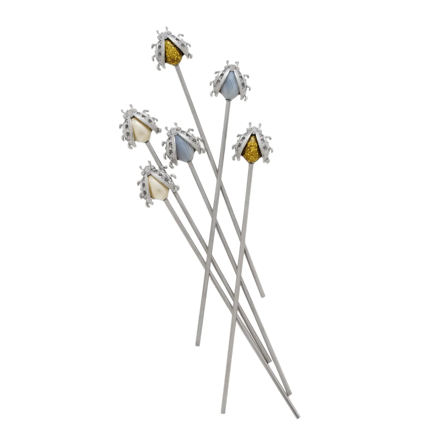 Ladybug Swizzle Sticks