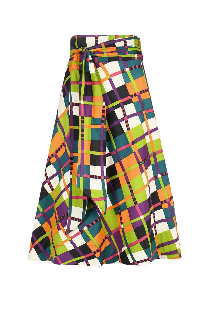 Lara Short Wrap Skirt