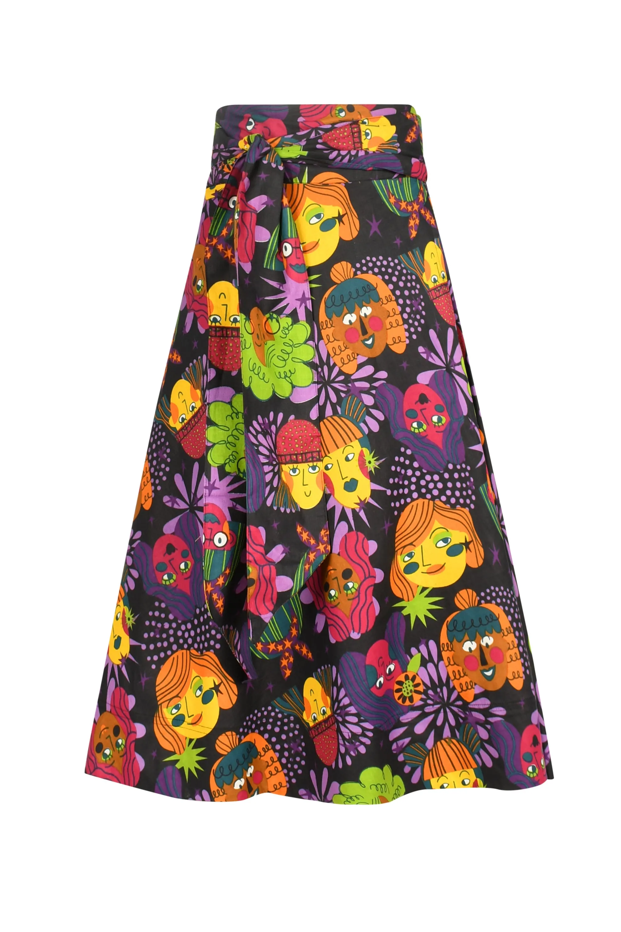 Lara Short Wrap Skirt