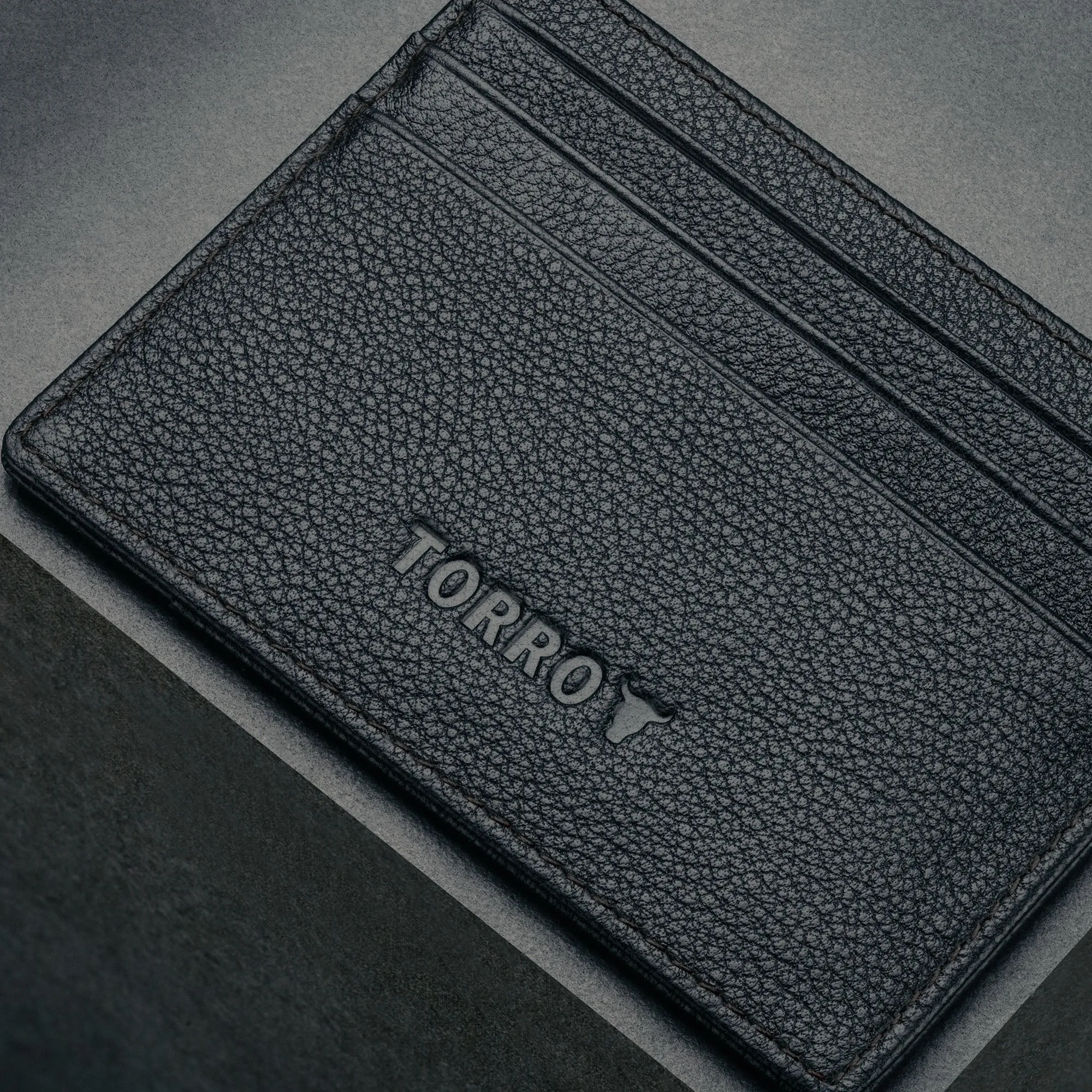 Leather Credit Card Holder (for Cash and Cards)