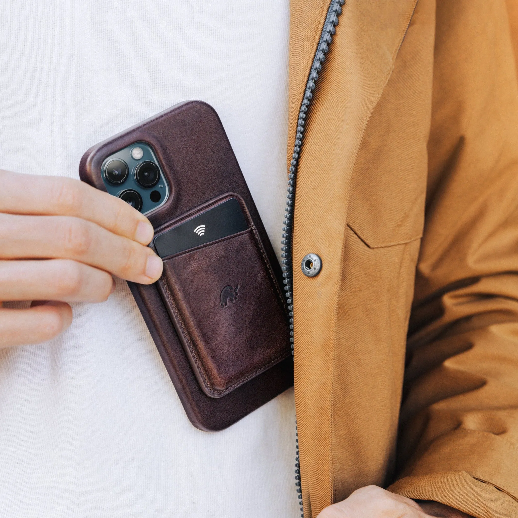 Leather Magnetic Wallet