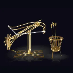 LED CROSSBOW & ARROWS