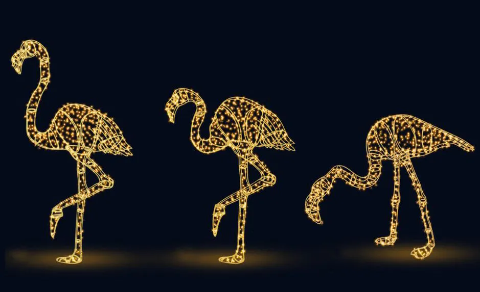 LED FLAMINGOS