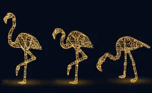 LED FLAMINGOS