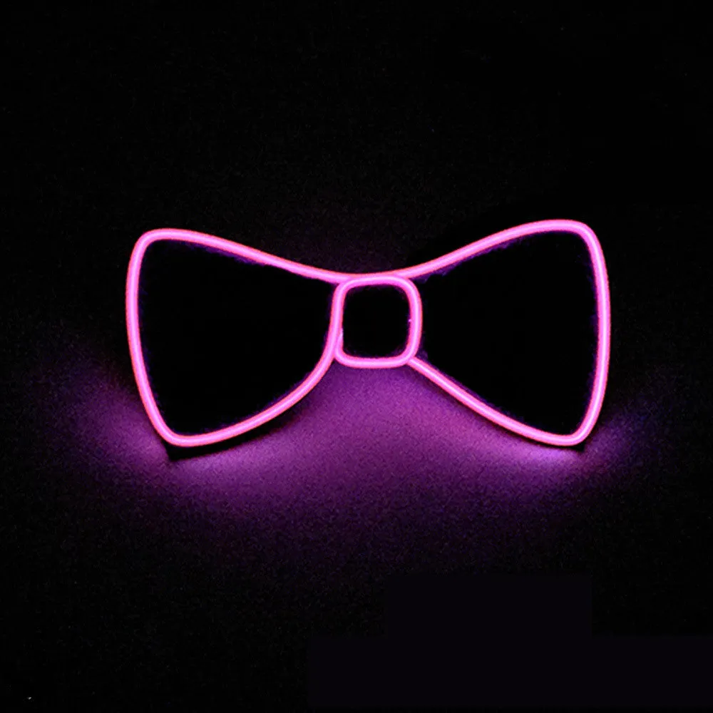 LED Luminous Bow Tie & Tie