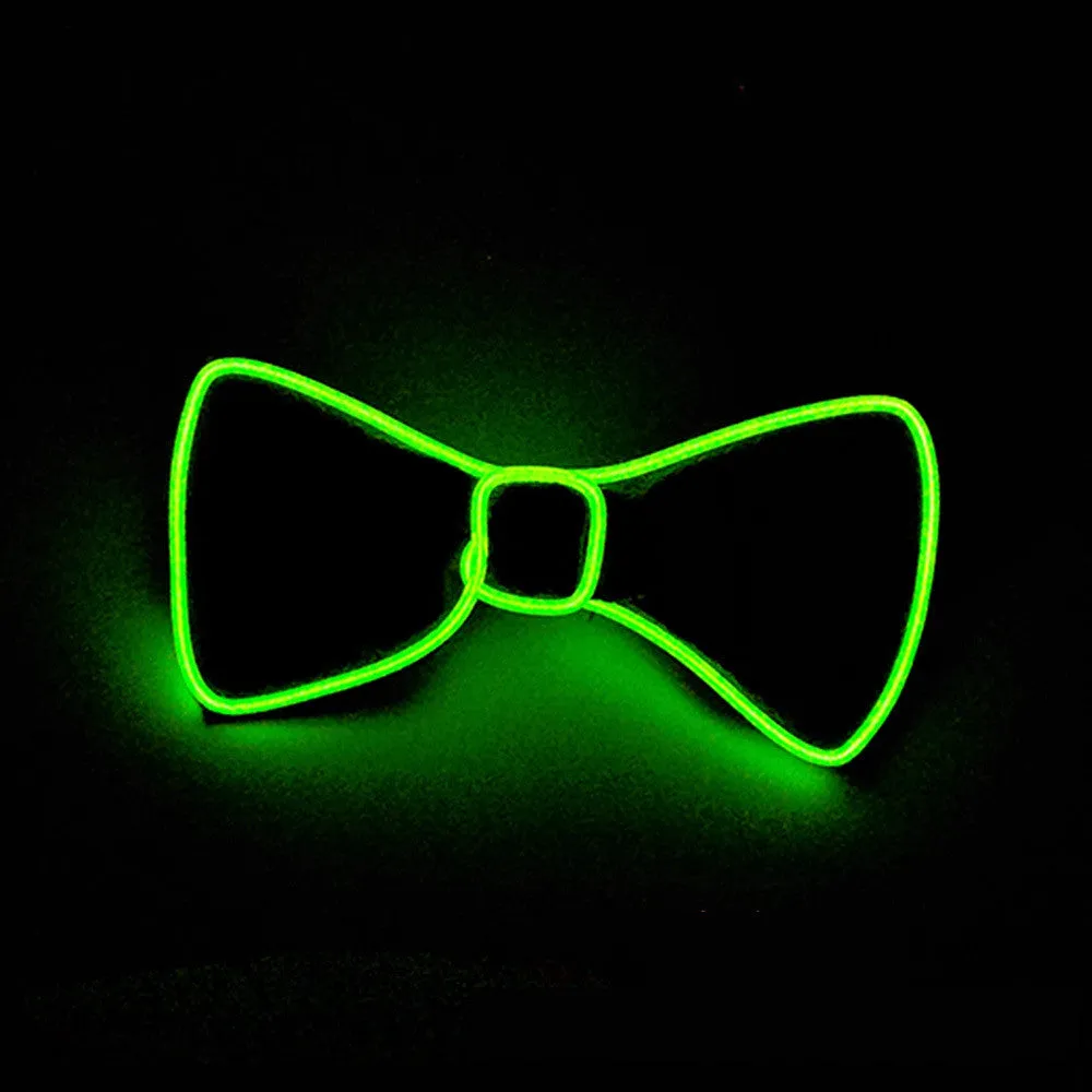 LED Luminous Bow Tie & Tie