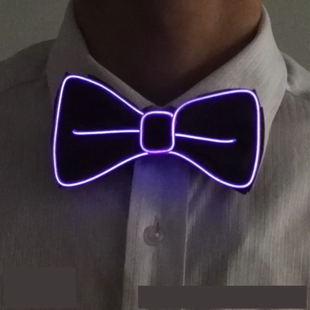 LED Luminous Bow Tie & Tie