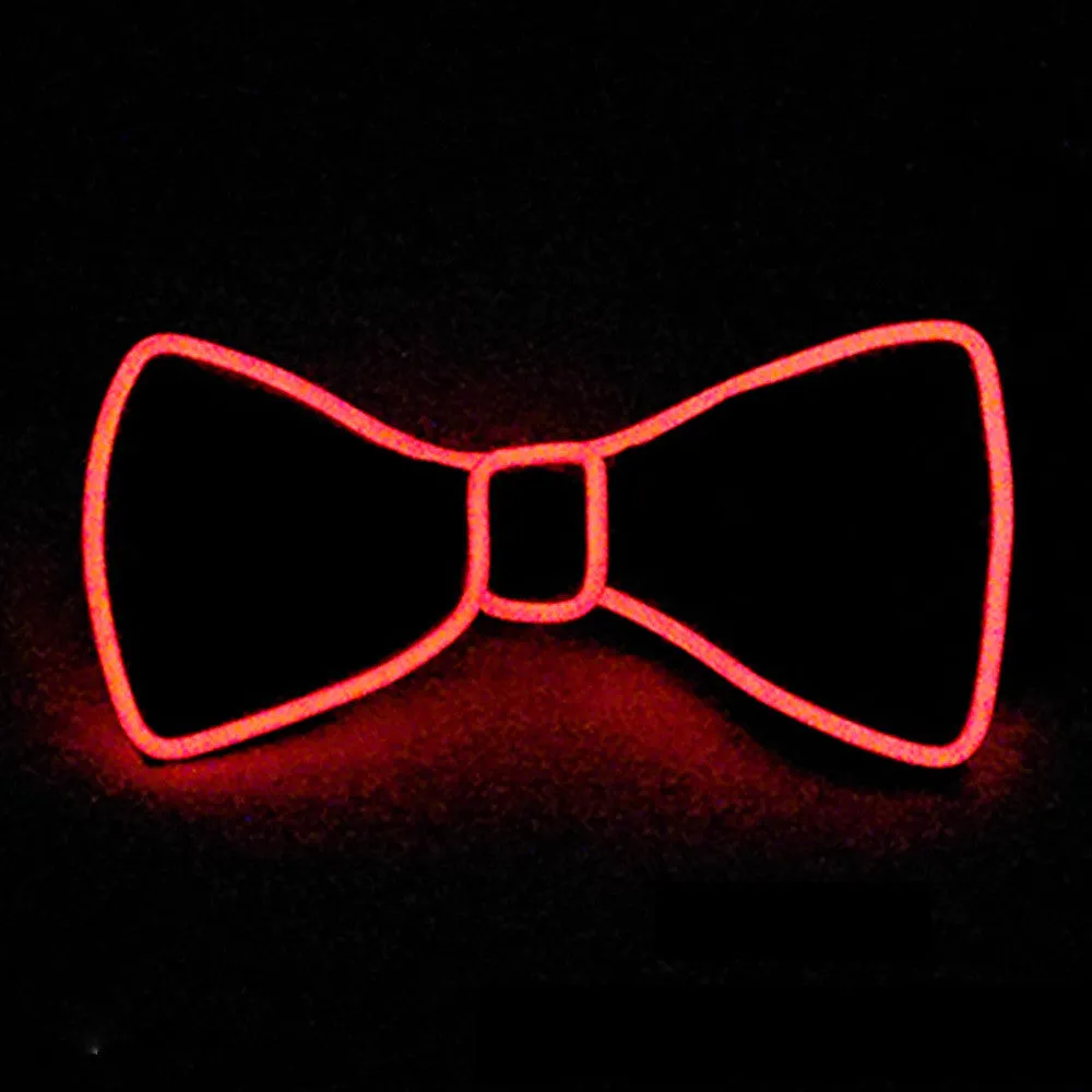 LED Luminous Bow Tie & Tie