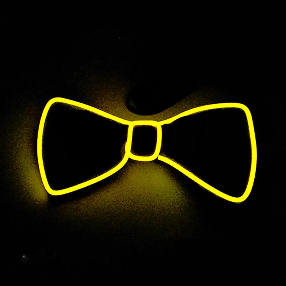 LED Luminous Bow Tie & Tie