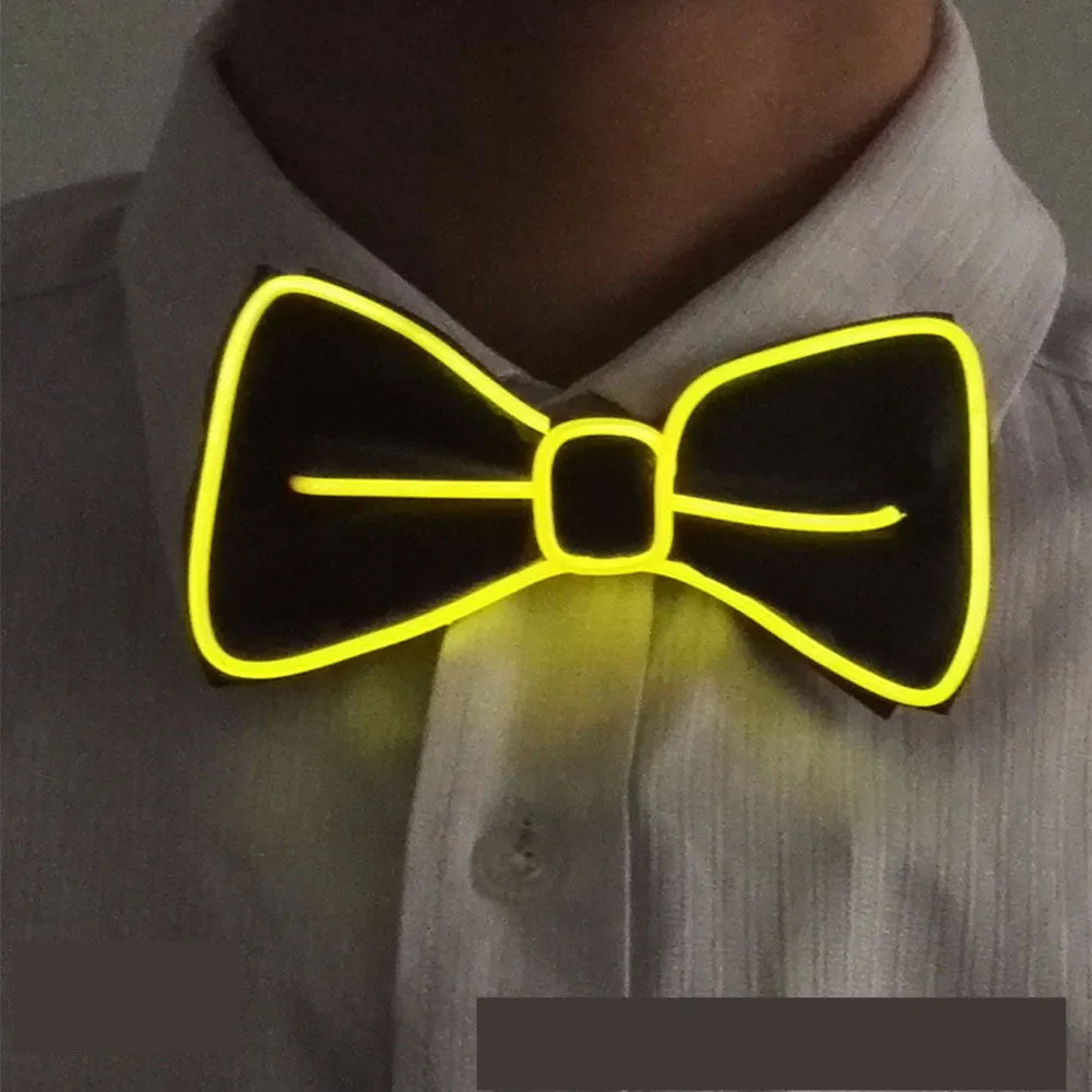LED Luminous Bow Tie & Tie