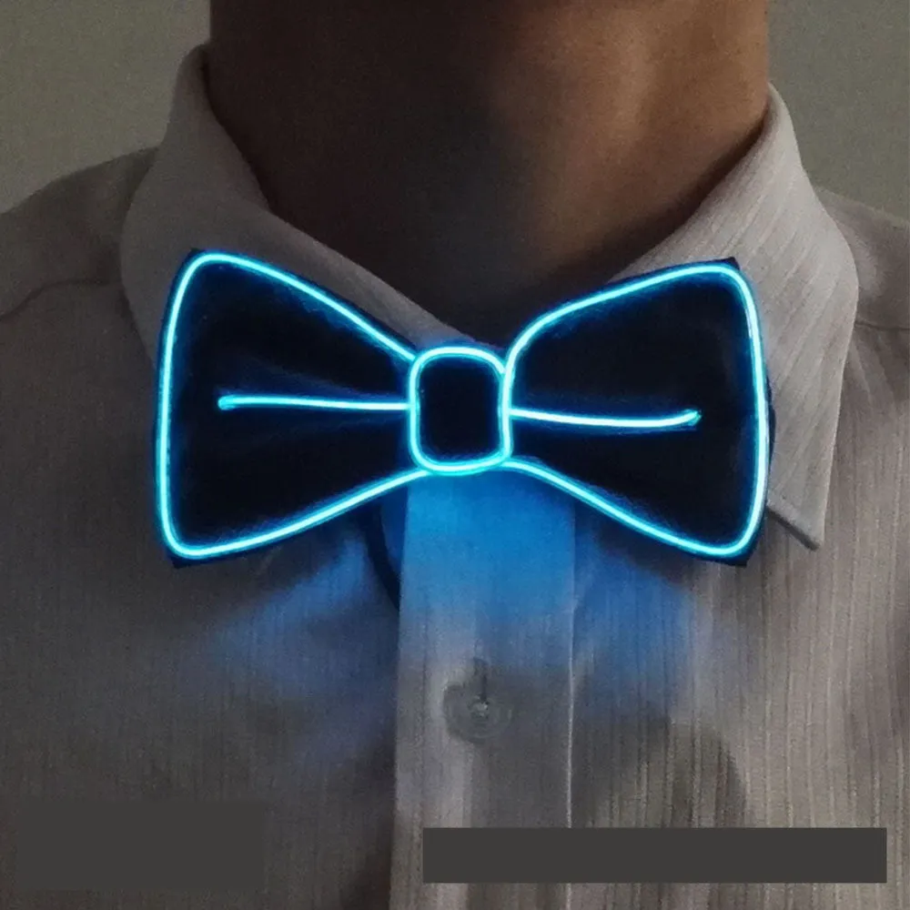LED Luminous Bow Tie & Tie