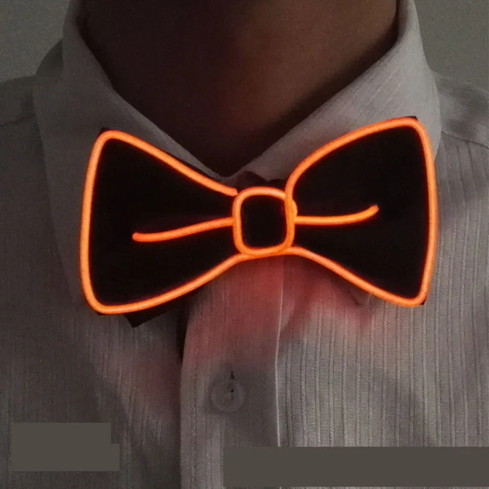 LED Luminous Bow Tie & Tie
