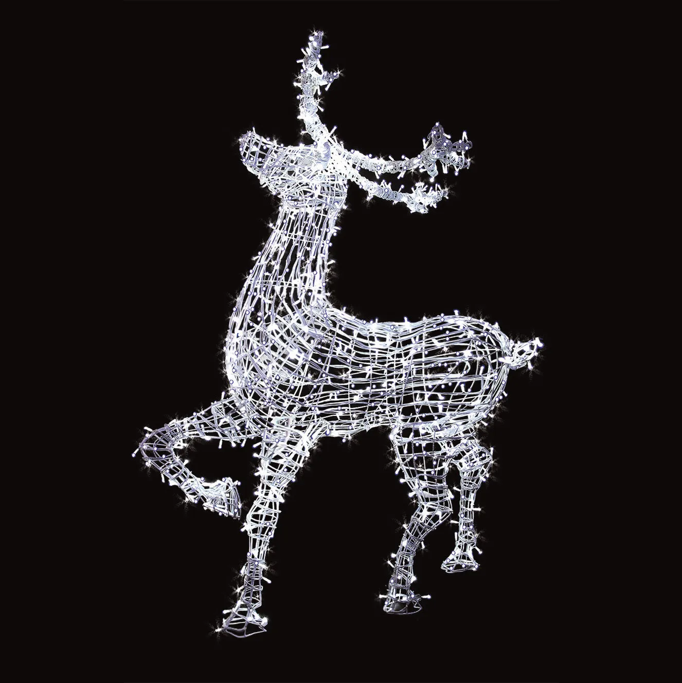LED PRANCING REINDEER