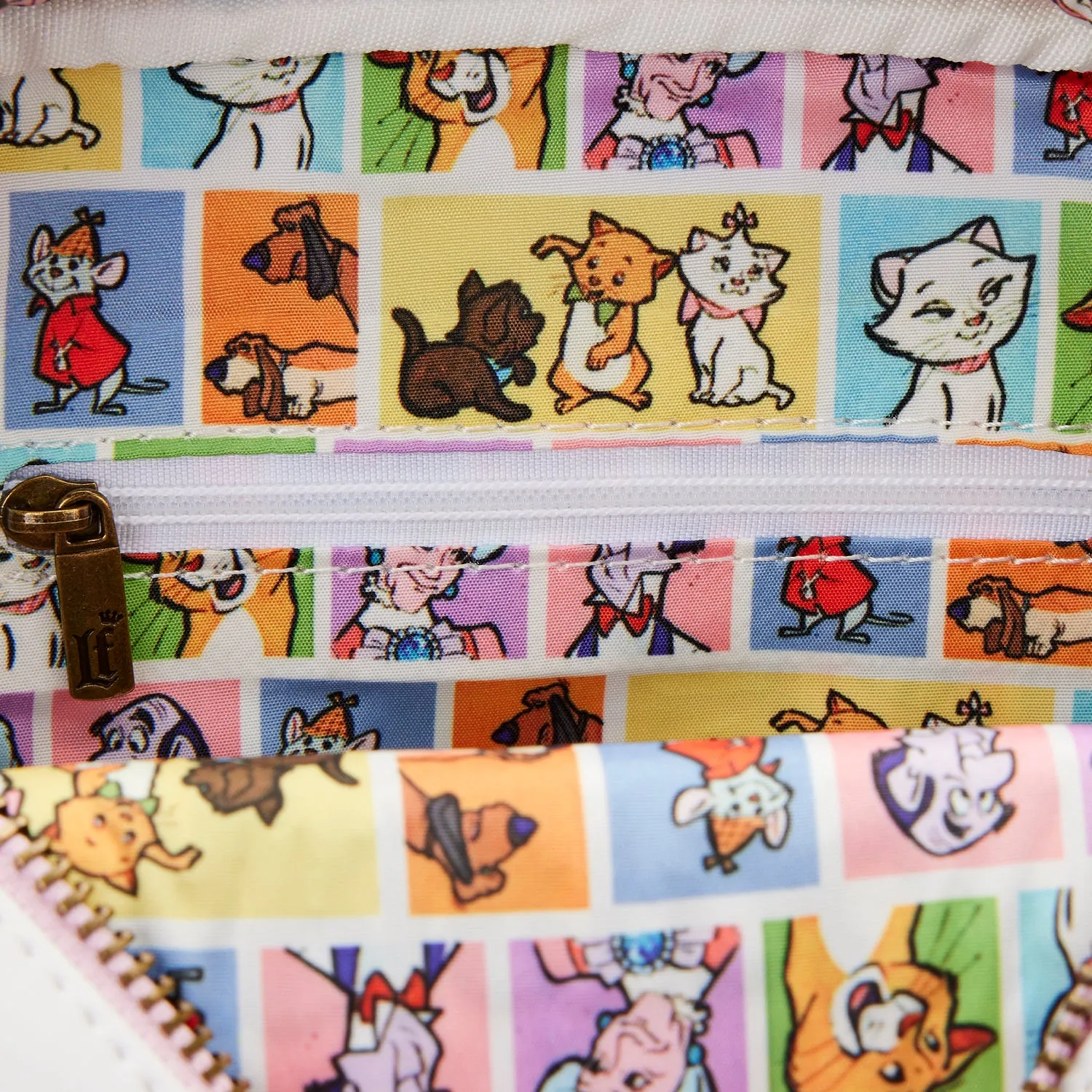 LF Disney The Aristocats Poster Passport CrossBody Bag