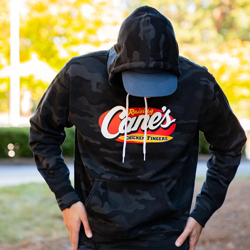 Lightweight Camo Hooded Sweatshirt