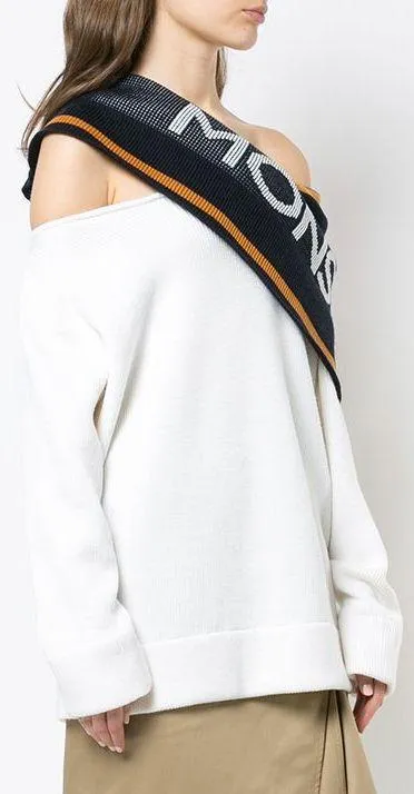 Logo One-Shoulder Jumper