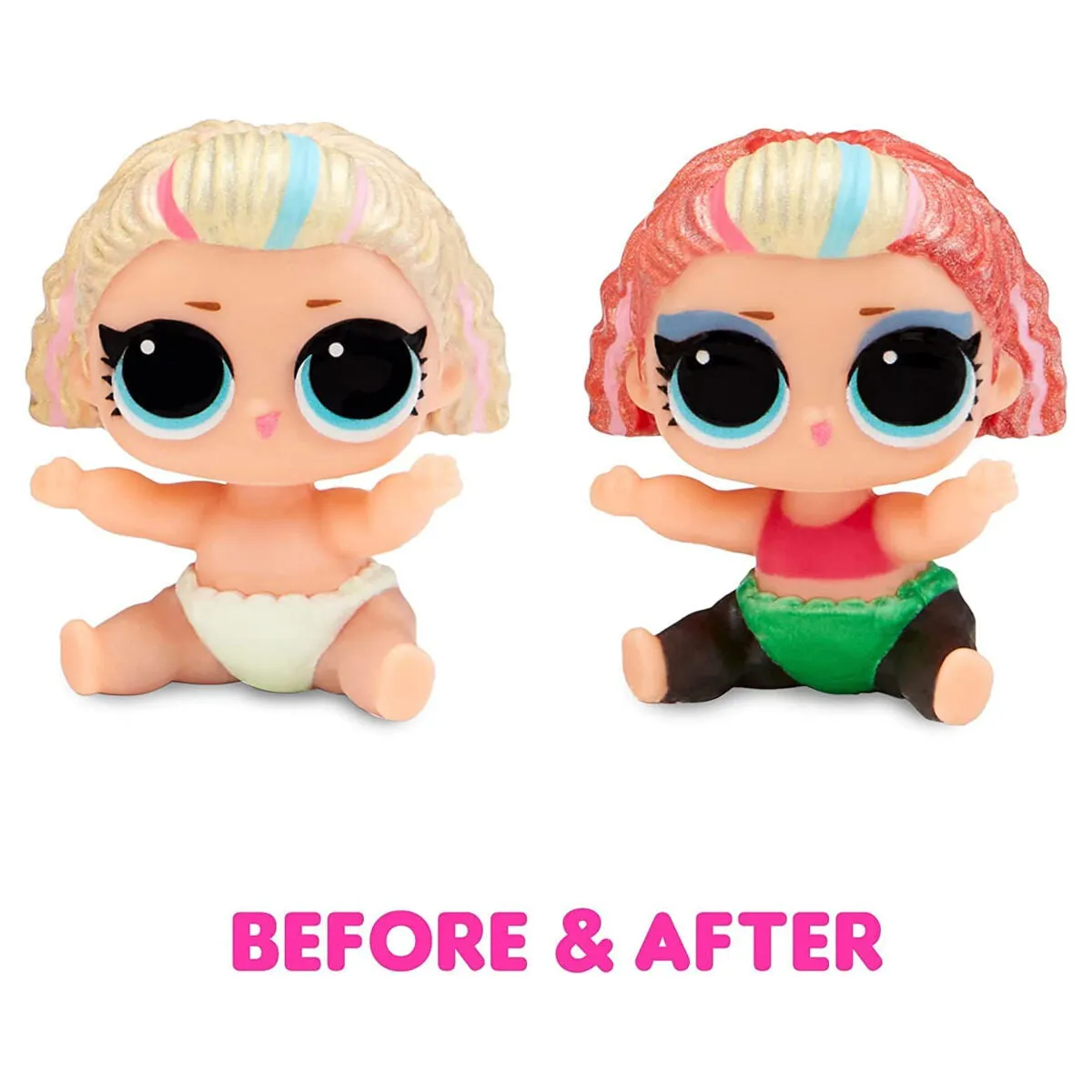 L.O.L. Surprise! Glitter Colour Change Surprise Lil Sisters Doll