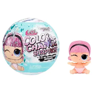 L.O.L. Surprise! Glitter Colour Change Surprise Lil Sisters Doll