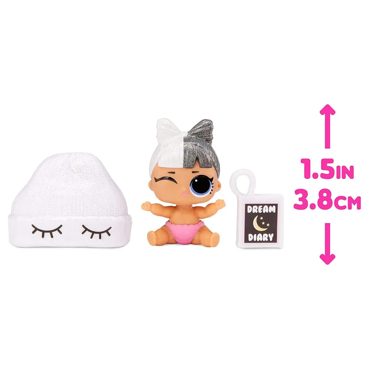 L.O.L. Surprise! Glitter Colour Change Surprise Lil Sisters Doll