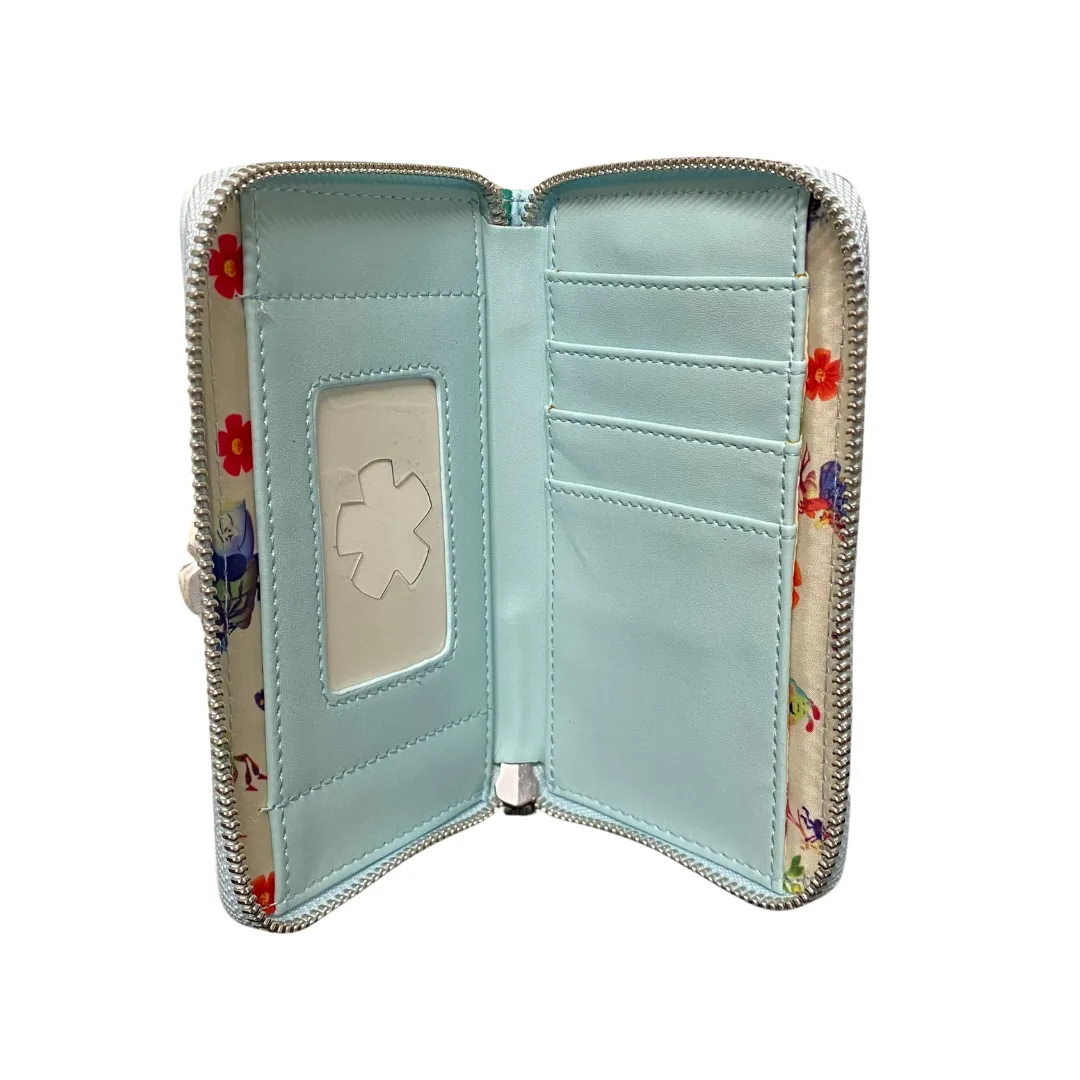 Loungefly Pixar A Bug's Life Earth Day Zip Around Wallet DEFECTIVE #171