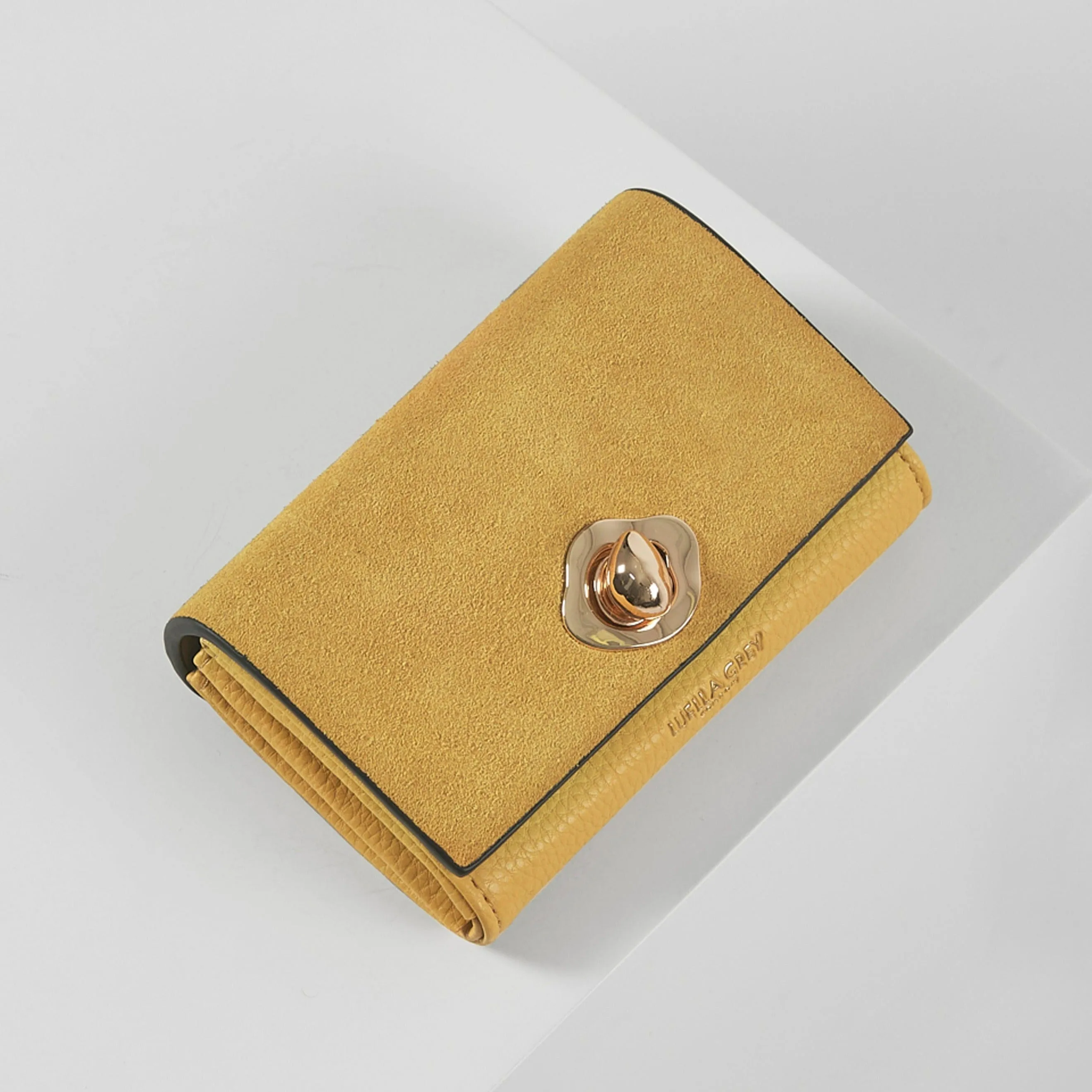 Luella Grey Jenny Daisy Mini Turnlock Purse Daisy